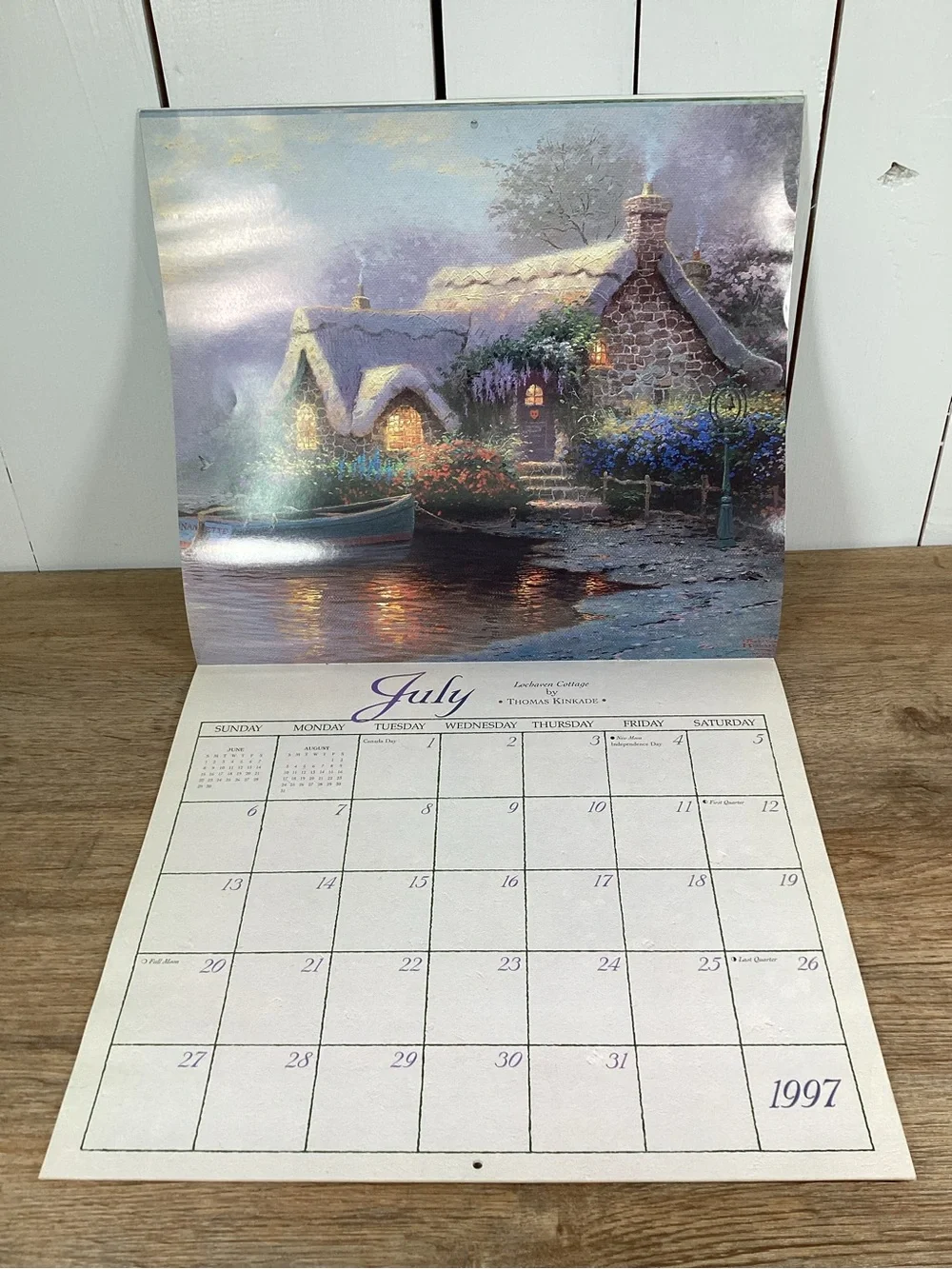 1997 Thomas Kinkade Painter Of Light Calendar